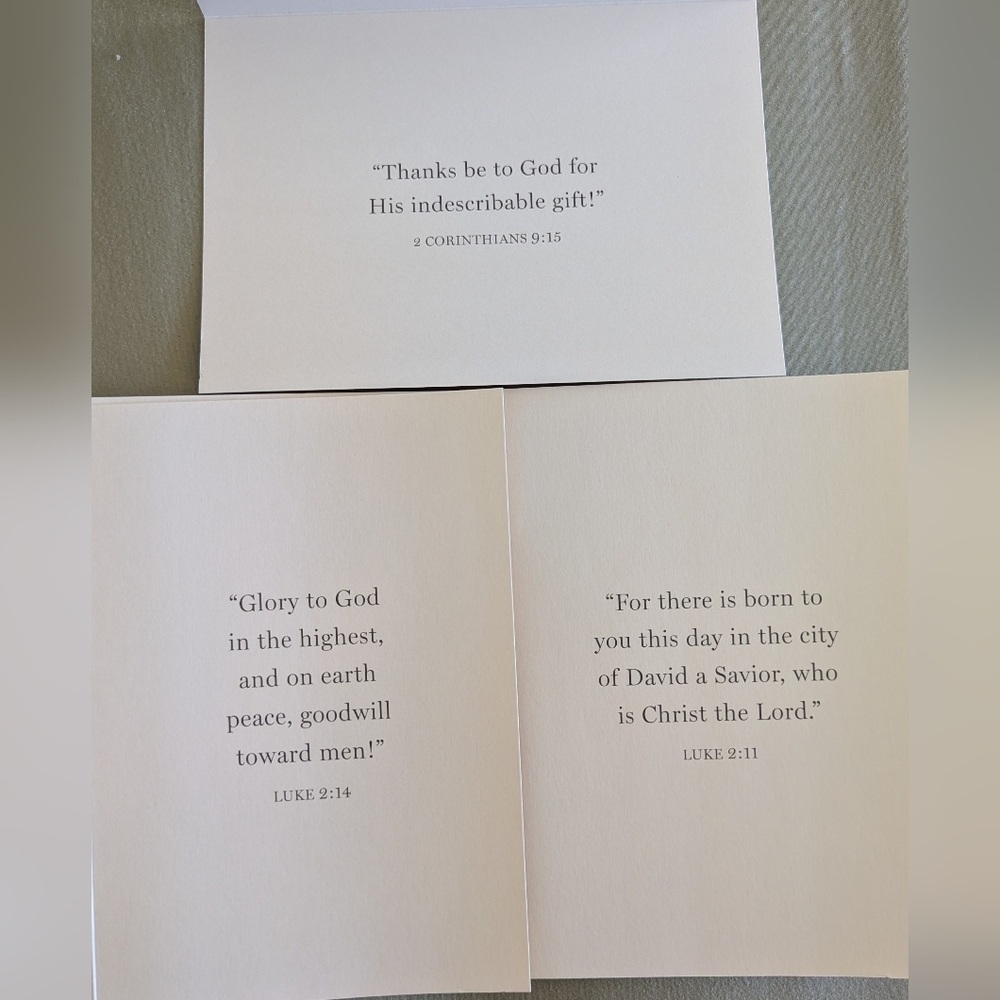 Christmas Nativity Scene Cards - Picture 2 of 2